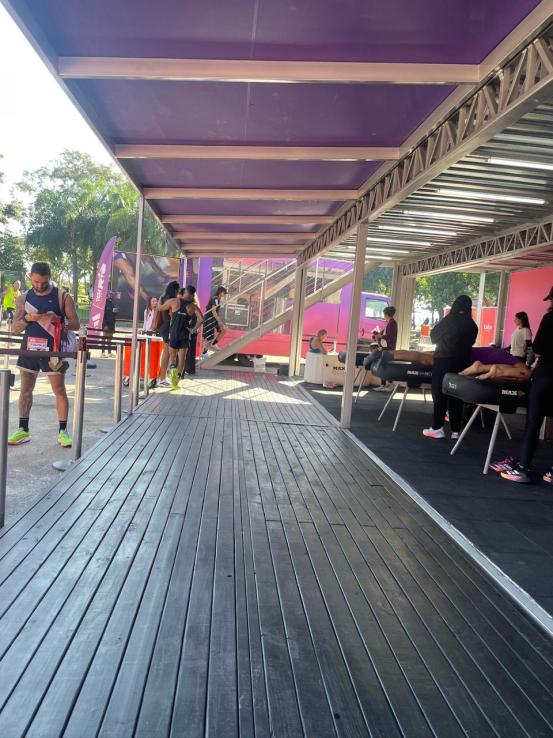 Espaço AR da Adidas na Maratona Rio 2026 — Marina da Glória